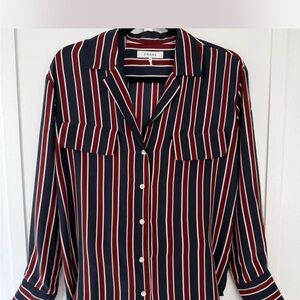 Frame 100% Silk Dress Shirt